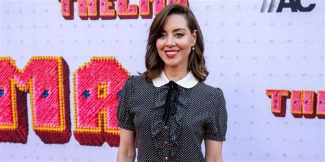 sexy aubrey plaza|Aubrey Plaza Revives the Twee Aesthetic in a Polka Dot Minidress.